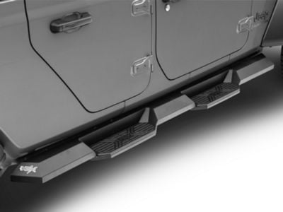 Westin HDX Xtreme Nerf Side Step Bars; Textured Black (20-24 Jeep Gladiator JT)