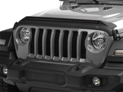 Keep Your Jeep Lookin’ Sharp With This Front Hood Protector – Fits Wrangler JL & JT 2018+ (Black)