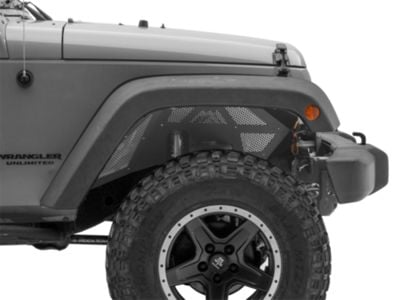 Gen2 Front Aluminum Inner Fender Liners (07-18 Jeep Wrangler JK)