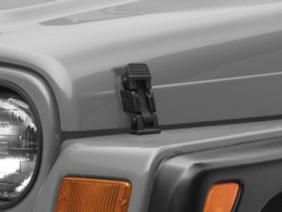 Hold Down Catch Look Hood Latches (97-06 Jeep Wrangler TJ)