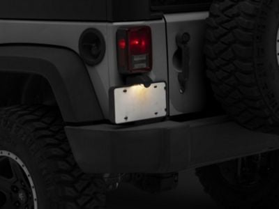 Rear License Plate Holder (07-18 Jeep Wrangler JK)