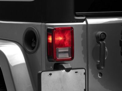 Replacement Tail Light; Driver Side (07-18 Jeep Wrangler JK)