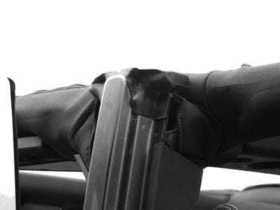 Upper Door Mucket Seal; Driver and Passenger Side (07-18 Jeep Wrangler JK)