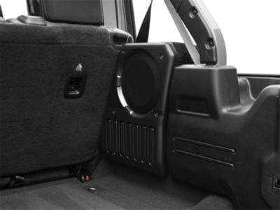 JL Audio Jeep Wrangler Stealthbox Enclosed Subwoofer; 2 OHMS; Driver