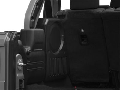 JL Audio Stealthbox; 4 OHMS; Driver Side (18-24 Jeep Wrangler JL 4-Door)