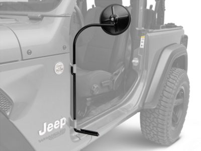 JTopsUSA Jeep Wrangler JPEGGZ Mirror and Foot Peg Kit