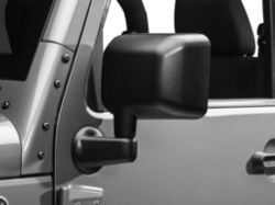 OPR Replacement Mirror; Driver Side (07-18 Jeep Wrangler JK)