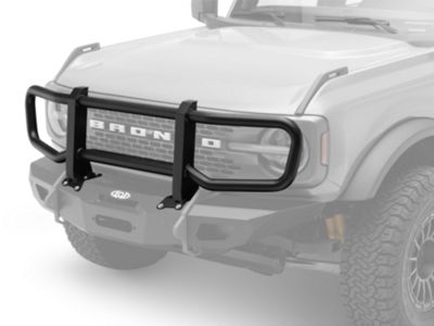 LoD Offroad Black Ops Front Bumper Full Grille Guard; Black Texture (21-26 Bronco)