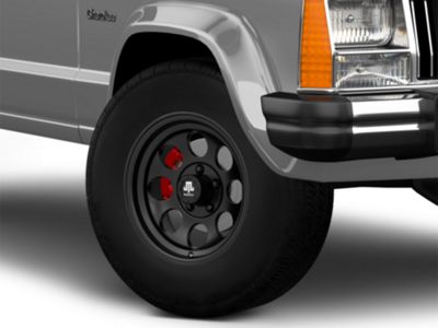 Mammoth Jeep Cherokee 8 Matte Black Wheel; 15x8; -20mm