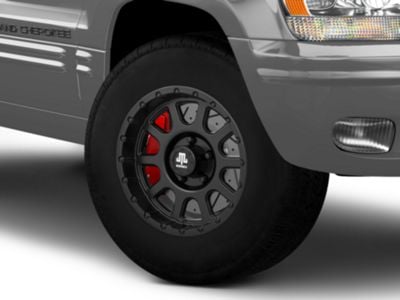yamamotoホイール Mammoth Jeep Grand Cherokee D Window Black Steel Wheel; 17x9