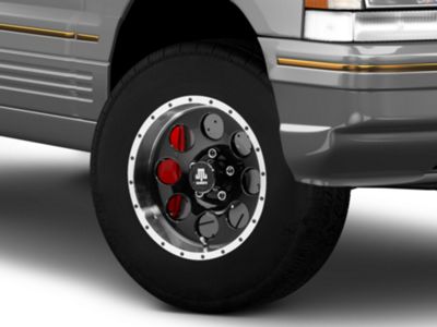 Mammoth Jeep Grand Cherokee 8 Simulated Beadlock Style Black