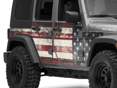 Mek Magnet Magnetic Body Armor; The Patriot (07-18 Jeep Wrangler JK 4-Door)