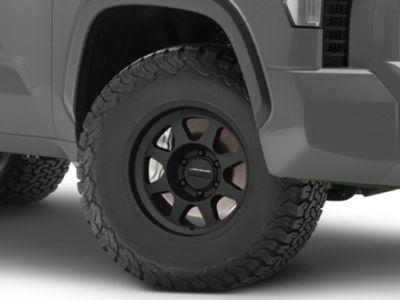 Method Race Wheels Tundra MR701 Matte Black 6-Lug Wheel; 17x9