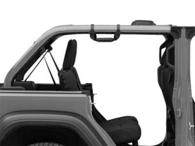 Mopar Rear Grab Handles (18-24 Jeep Wrangler JL 4-Door)