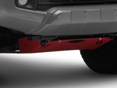 M.O.R.E. Front Skid Plate; Red (05-23 Tacoma)
