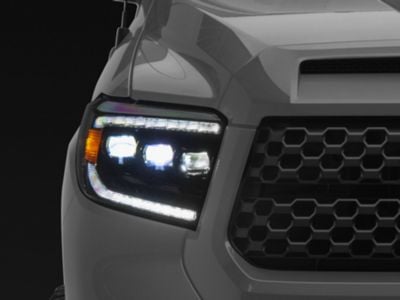 Morimoto XB LED Headlights; Black Housing; Clear Lens (14-21 Tundra)