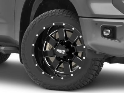 Moto Metal Tundra MO962 Gloss Black Milled 5-Lug Wheel; 20x12