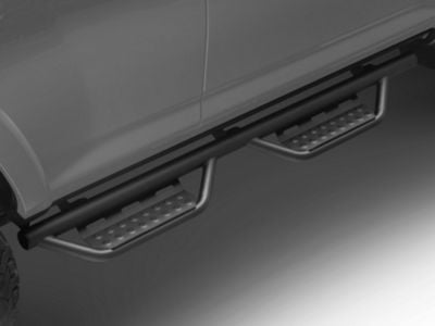 N-Fab Cab Length RS Nerf Side Step Bars; Textured Black (10-24 4Runner, Excluding Limited & 10-13 SR5)