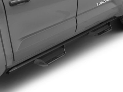 RT N-Fab Predator Pro Nerf Side Step Bars; Textured Black