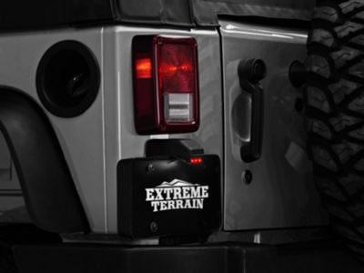 LED License Plate Light Only with 12-Inch Leads (Universal; Some Adaptation May Be Required)