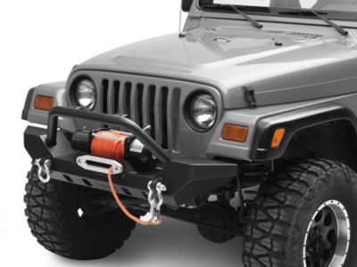 Jeep Licensed by RedRock Adventure HD Bumper with Jeep Logo (87-06 Jeep Wrangler YJ & TJ)