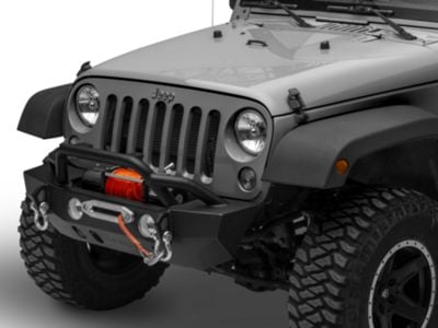 Jeep Licensed by RedRock Jeep Wrangler Crawler Stubby Winch