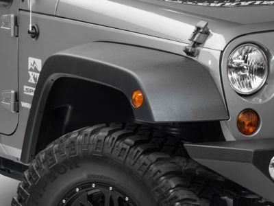 Factory Style Fender Flare; Front Passenger Side (07-18 Jeep Wrangler JK)