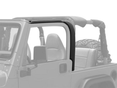 Soft Top Door Surround; Driver Side (97-06 Jeep Wrangler TJ)