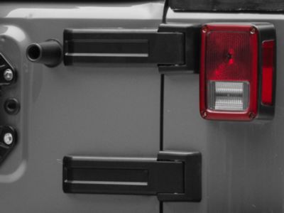 Tailgate Hinge Cover; Upper Inner (07-18 Jeep Wrangler JK)
