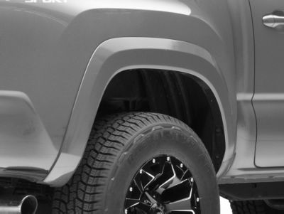 OPR Fender Flare; Rear Passenger Side; Unpainted (16-23 Tacoma)