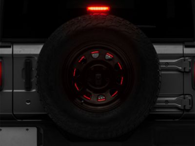 Oracle LED Illuminated Spare Tire Wheel Ring Third Brake Light (Universal; Some Adaptation May Be Required)