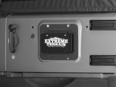 Poison Spyder Jeep Wrangler Tramp Stamp II w/ License Plate Mount