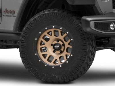 Pro Comp Wheels Jeep Gladiator Vertigo Matte Bronze with Black Lip