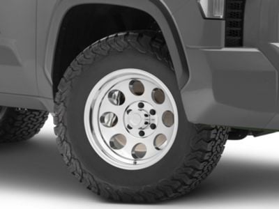 Pro Comp Wheels Tundra 69 Series Polished 6-Lug Wheel; 17x9; -6mm