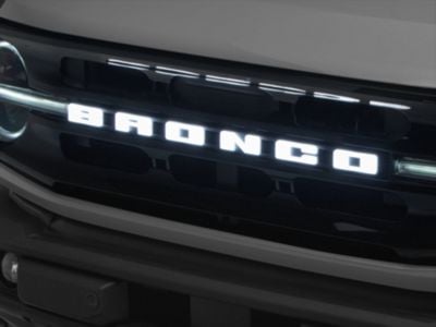 Putco Bronco Luminix LED Grille Emblem 92851 (21-26 Bronco w/o