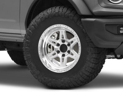 Raceline Bronco 886 Renegade Polished 6-Lug Wheel; 17x9; 6mm