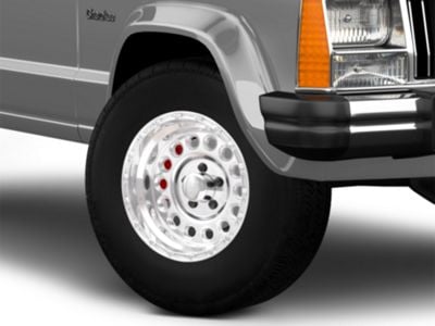 タイヤ・ホイール takahiro Raceline Jeep Wrangler 81B Soft 8 Black Wheel; 15x8; -19mm