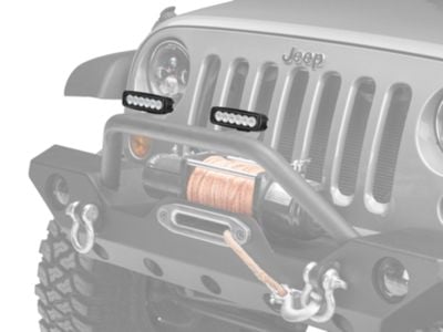 Raxiom 6-Inch Slim 6-LED Off-Road Light; Flood Beam (Universal; Some Adaptation May Be Required)
