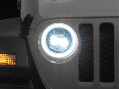 Raxiom Jeep Gladiator 9-Inch LED Headlights with DRL and Turn Signals