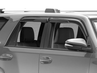 RedRock Rain Deflectors; Front and Rear (10-24 4Runner)