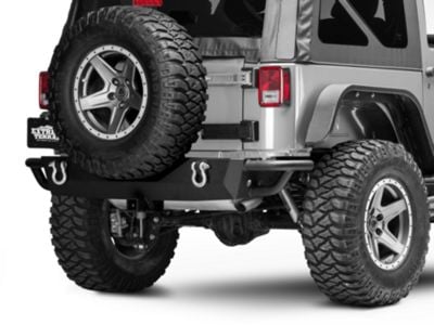 RedRock Full Width HD Rock Crawler Rear Bumper (07-18 Jeep Wrangler JK)