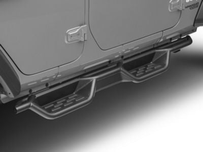 RedRock HD Drop Side Step Bars (18-24 Jeep Wrangler JL 4-Door)