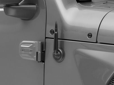 RedRock Billet Aluminum Bullet Style Antenna (20-23 Jeep Gladiator JT)
