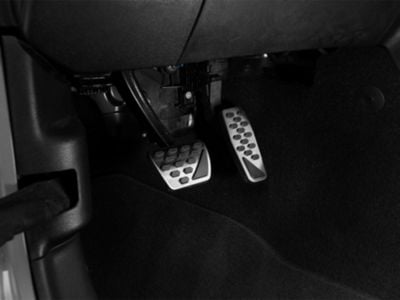 RedRock Billet Aluminum Pedal Covers (20-24 Jeep Gladiator JT w/ Automatic Transmission)