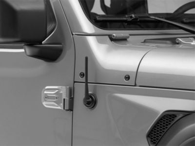 RedRock Off-Road Black Antenna; 6.50-Inch (20-23 Jeep Gladiator JT)