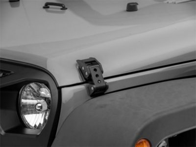 RedRock Billet Hood Catch Kit (07-18 Jeep Wrangler JK)