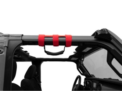 RedRock Grab Bar Handle; Red (Universal; Some Adaptation May Be Required)