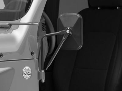 RedRock Off-Road Trail Mirrors (97-24 Jeep Wrangler TJ, JK & JL)