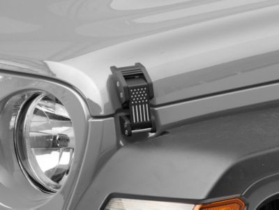 RedRock Old Glory Billet Hood Catch Kit (07-24 Jeep Wrangler JK & JL)