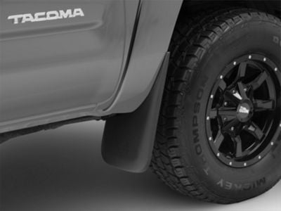 RedRock Molded Mud Flaps; Front and Rear (05-15 Tacoma)